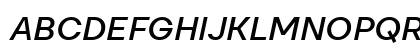 TT Firs Text Trial Medium Italic Uppercase Preview