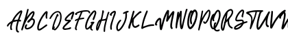 Rocky Brie Regular Uppercase Preview