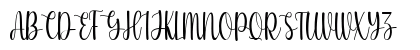 Sweetsweety Regular Uppercase Preview