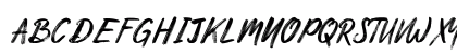 Nuttyclash demo Regular Uppercase Preview