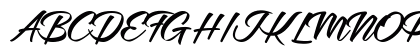 Mellissa Two personal Use Regular Uppercase Preview