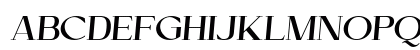 Cellofy ExtBd SemExp Ita Italic Uppercase Preview