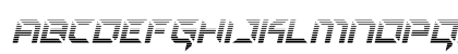 Zero Prime Gradient Italic Italic Uppercase Preview