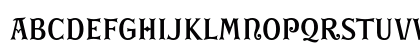 GEronto Bis Regular Uppercase Preview
