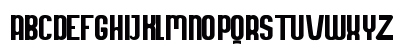 Romusha Regular Uppercase Preview
