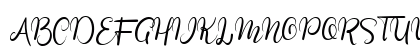 Sweengly Regular Uppercase Preview