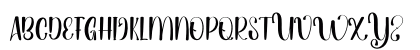 Yummy Regular Uppercase Preview