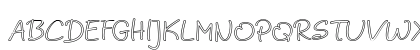 Noela Sherly Outline Regular Uppercase Preview