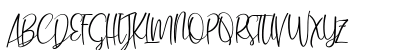 Husterdun Script Regular Uppercase Preview