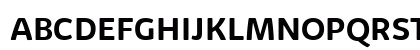 Kabrio Alternate Bold Uppercase Preview