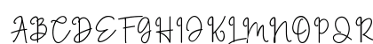 Writterose Regular Uppercase Preview