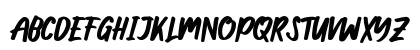 Ghosie demo Regular Uppercase Preview
