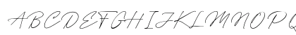 Andellia Davilton Regular Uppercase Preview