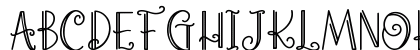 Cherry Parsley Regular Uppercase Preview