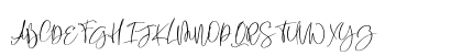 RastyKing Regular Uppercase Preview