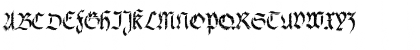 fracta Condensed Bold Distorted Font