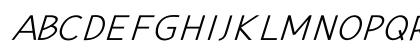 Hansville Italic Preview