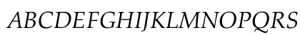 YUZapfCallI Regular Uppercase Preview