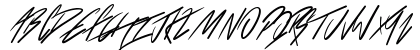 Blinkets Regular Uppercase Preview