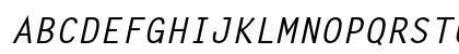 Letter Gothic Bold Slanted Preview