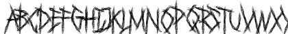 Darkside Regular Uppercase Preview