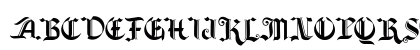 Old Wise Lord Regular Uppercase Preview