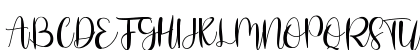 Stefany Signature Regular Uppercase Preview
