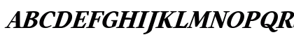 Artemius TT Bold Italic Uppercase Preview