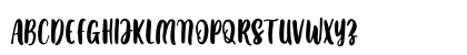 Amanise Regular Uppercase Preview