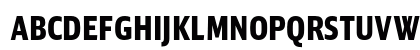 DB Sans Comp Altern Black Uppercase Preview