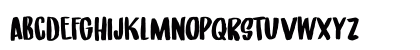 Under My Umbrella DEMO Regular Uppercase Preview