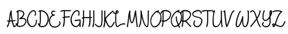 Moody Star Demo Regular Uppercase Preview