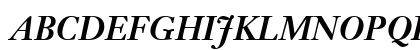 JansonText LT BoldItalic Regular Preview