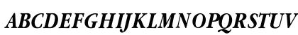 ClassicRussianC Bold Italic Uppercase Preview
