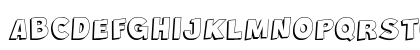 Crazy Krabs Shadow Regular Uppercase Preview