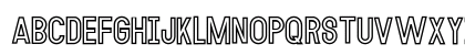 MODULAR Outline 14 Uppercase Preview