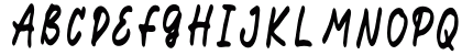 Willstones Regular Uppercase Preview