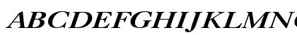 Caslon Bold Italic Uppercase Preview
