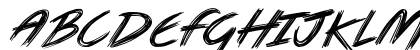 Metal Head Regular Uppercase Preview
