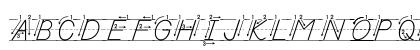 AbcDNManusArrow Regular Uppercase Preview