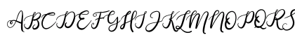 Anjellic Dafont Regular Uppercase Preview