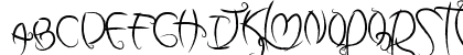 my dark halloween Regular Uppercase Preview