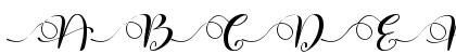 shaqilla Regular Uppercase Preview