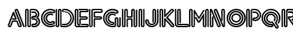 Zeebralines Regular Uppercase Preview