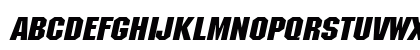 BlockWide BoldItalic Uppercase Preview