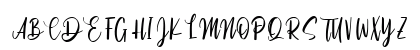 Cinthya Einzberg Regular Uppercase Preview
