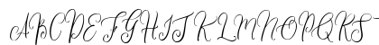 BeautyGreen Regular Uppercase Preview