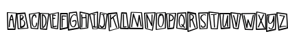 Jinxed BoxedCaps Regular Uppercase Preview