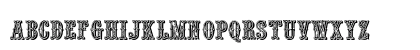 Outlaw Regular Uppercase Preview