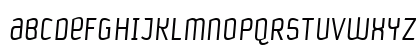 Petrol Light Italic Uppercase Preview